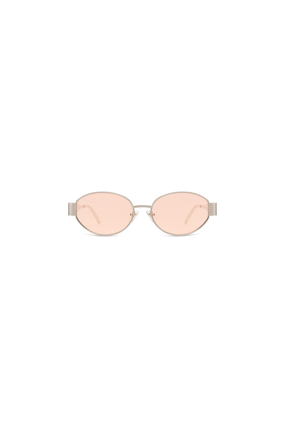 retro vintage cream oval sunglasses