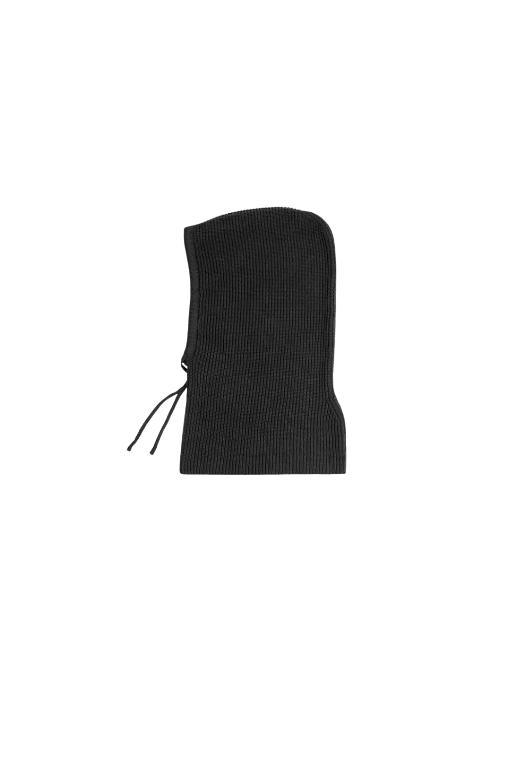 black oversized balaclava