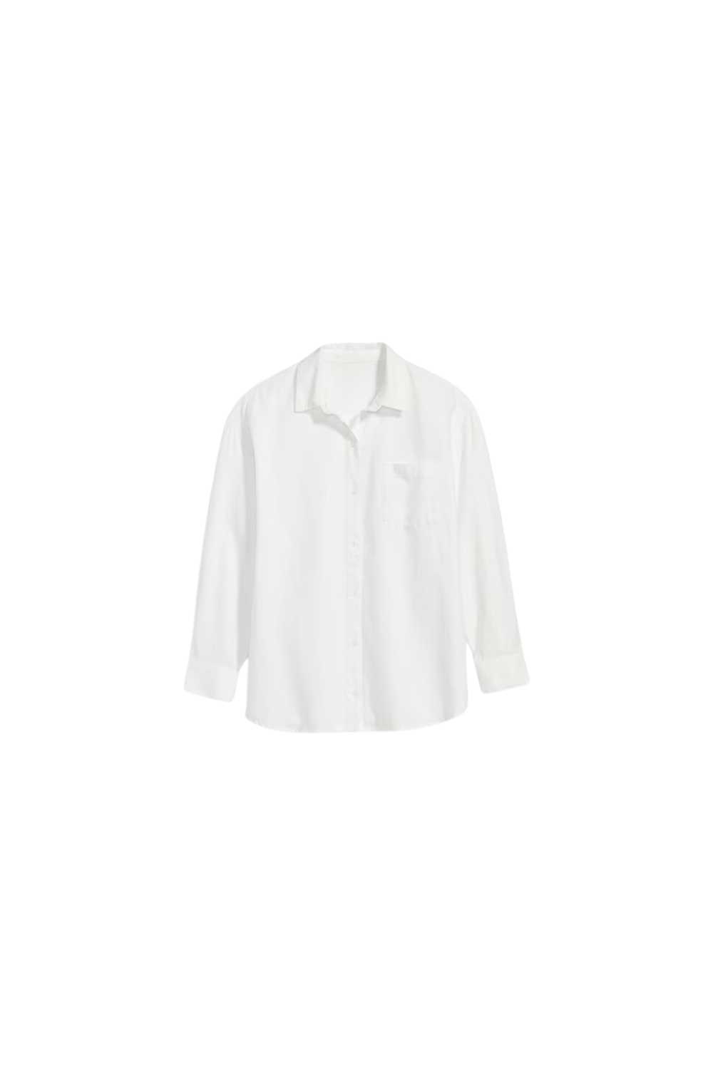 white button up oversized women's